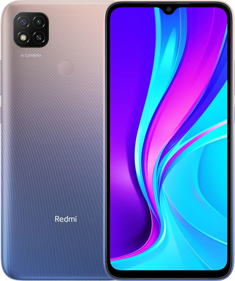 

Смартфон Xiaomi Redmi 9C Redmi 9C 2/32GB Lavender (R36600), Redmi 9C