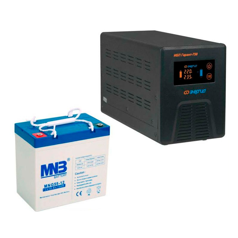 

Источник бесперебойного питания СОЛАРМСК (PN750+MNG55-12)