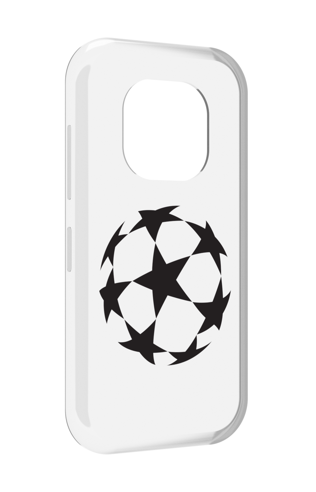 

Чехол задняя-панель-накладка-бампер MyPads Мячик для Doogee V20 противоударный, Прозрачный, Tocco