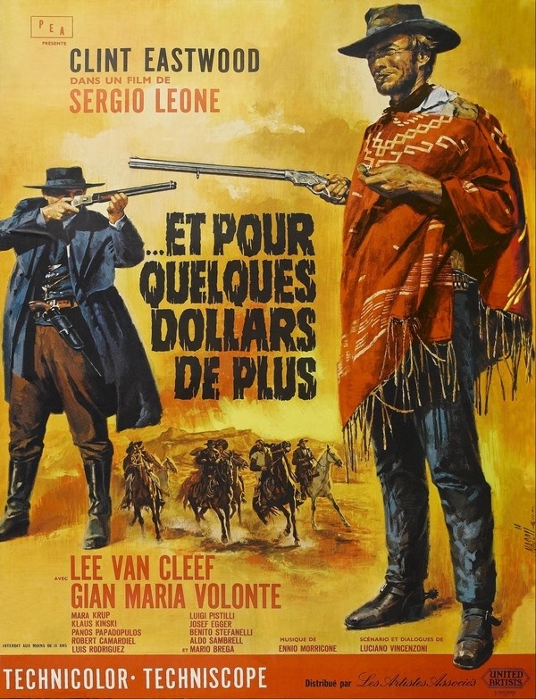 

Постер к фильму "На несколько долларов больше" (Per qualche dollaro in piu) Оригинальный 7