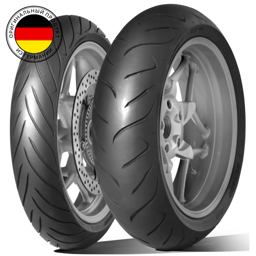 

Мотошины летние Dunlop Sportmax Roadsmart II 160/60 R17 (69W) (Z)W, Sportmax Roadsmart II