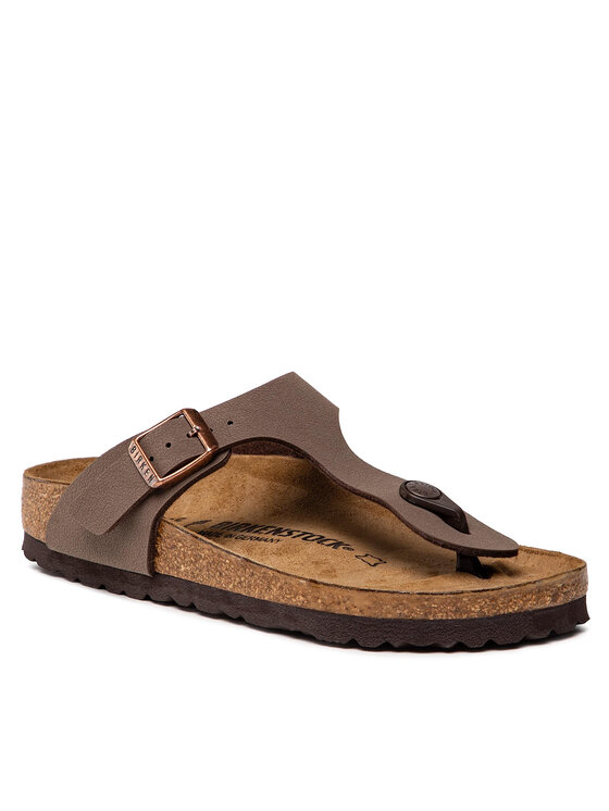 фото Шлепанцы gizeh bs 0043753 birkenstock коричневый 39 eu