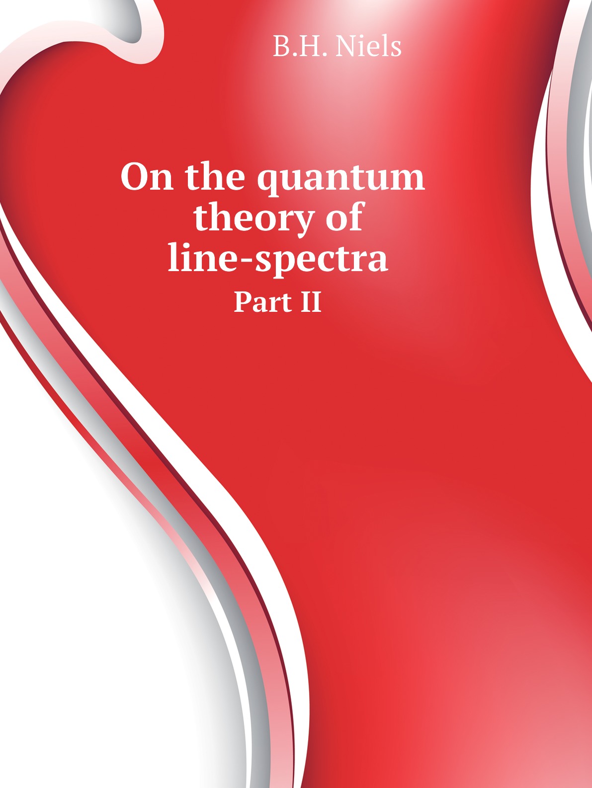 

On the quantum theory of line-spectra