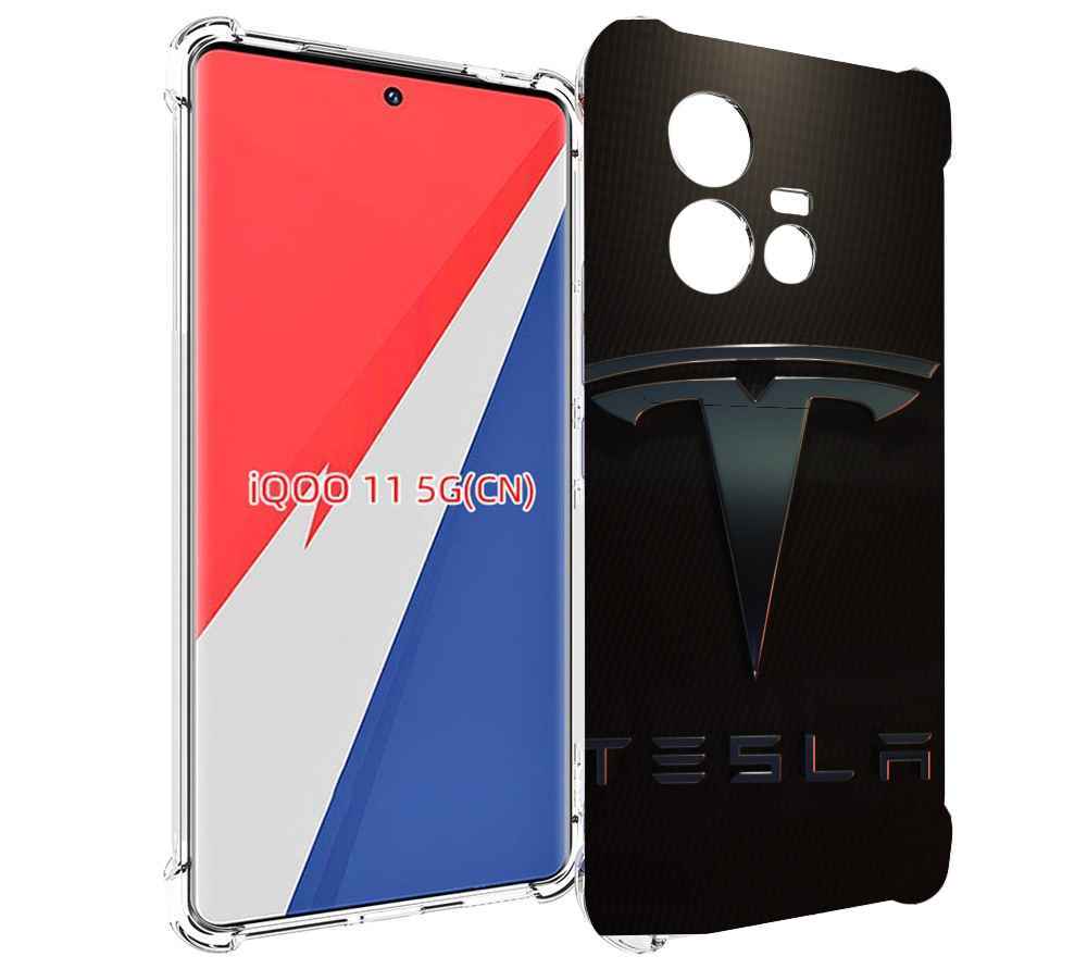 

Чехол MyPads tesla тесла 3 для Vivo iQOO 11, Прозрачный, Tocco