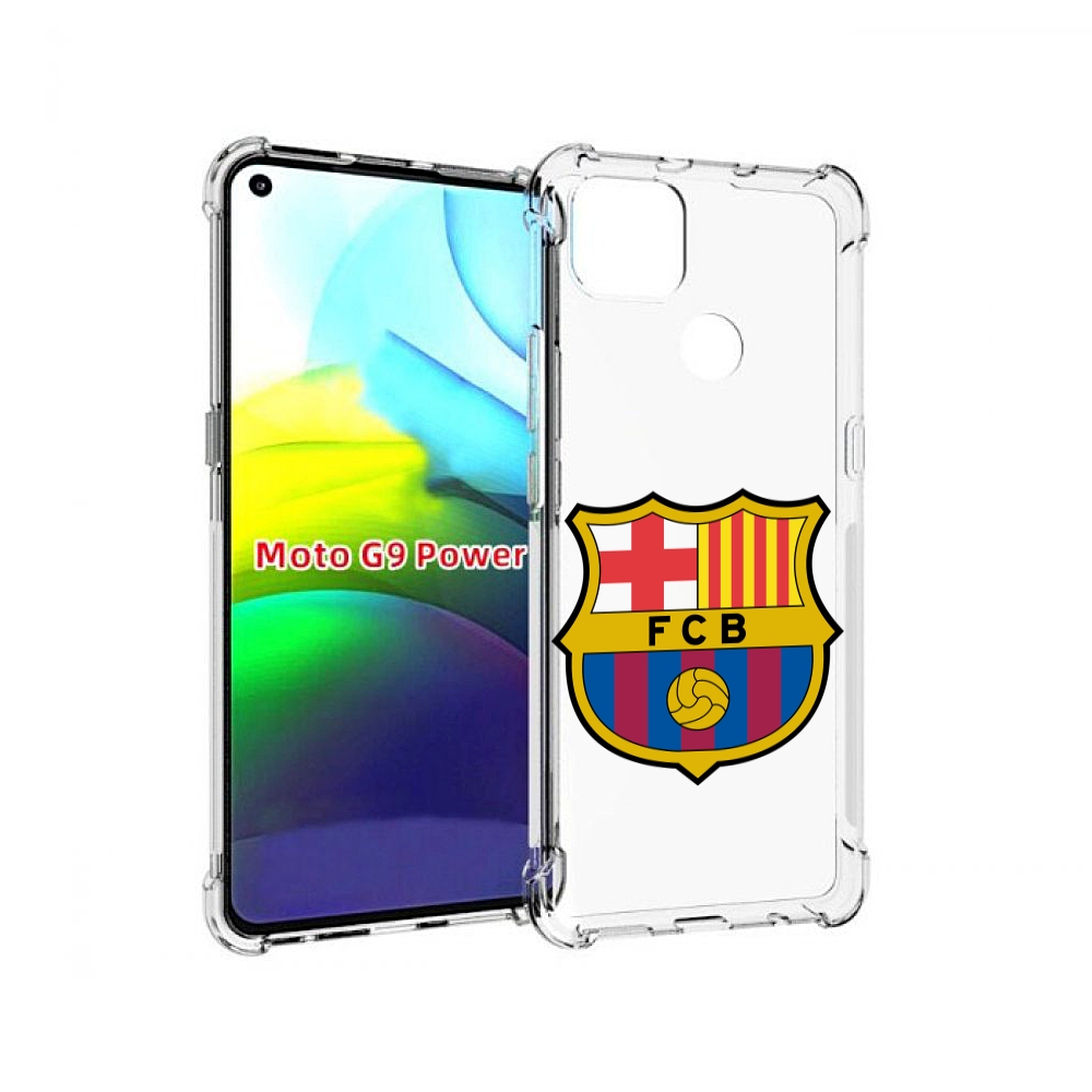 

Чехол MyPads ФК FCB Барселона для Motorola Moto G9 Power, Прозрачный, Tocco