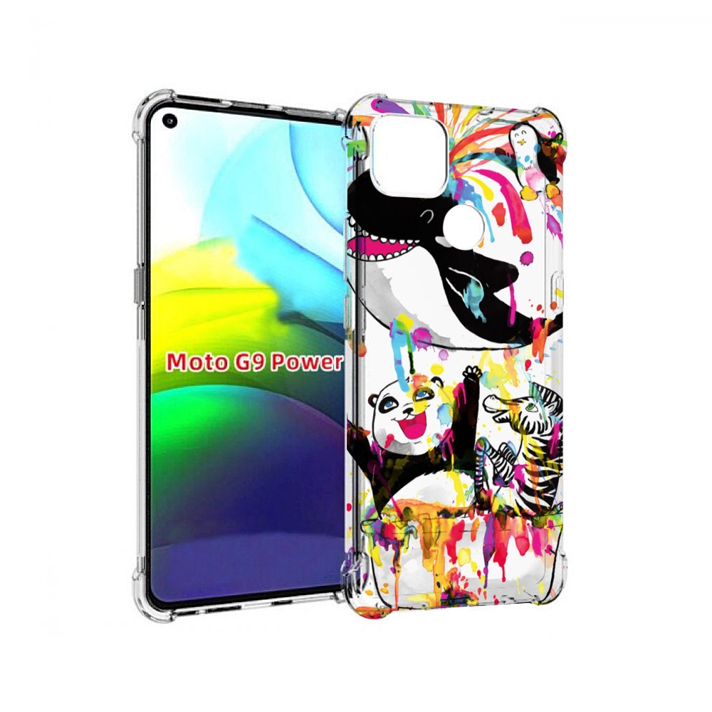 

Чехол MyPads Хиппи кит для Motorola Moto G9 Power, Прозрачный, Tocco