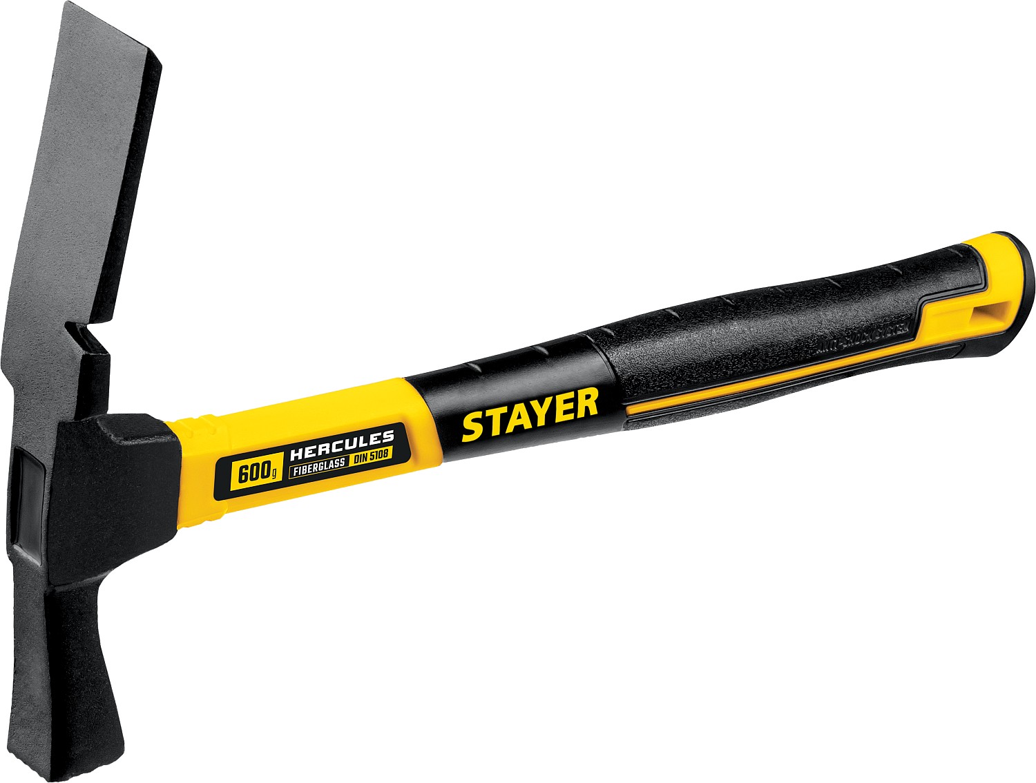 

Молоток каменщика с фиберглассовой рукояткой STAYER Hercules 600 г, 20161