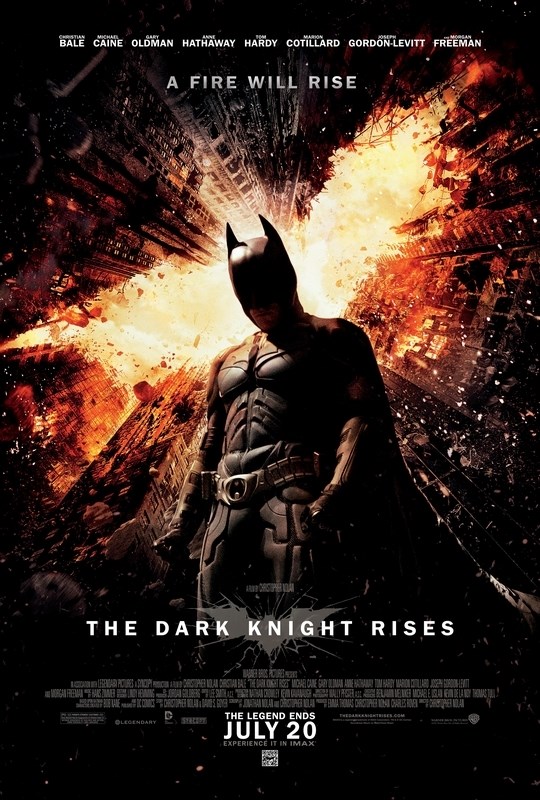 

Постер к фильму "Темный рыцарь: Возрождение легенды" (The Dark Knight Rises) Оригинальный
