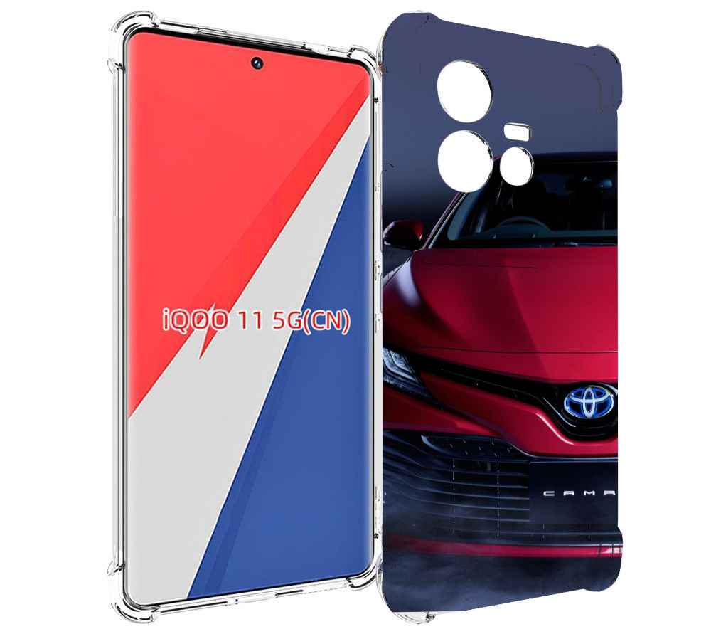 

Чехол MyPads toyota тоиота 1 для Vivo iQOO 11, Прозрачный, Tocco