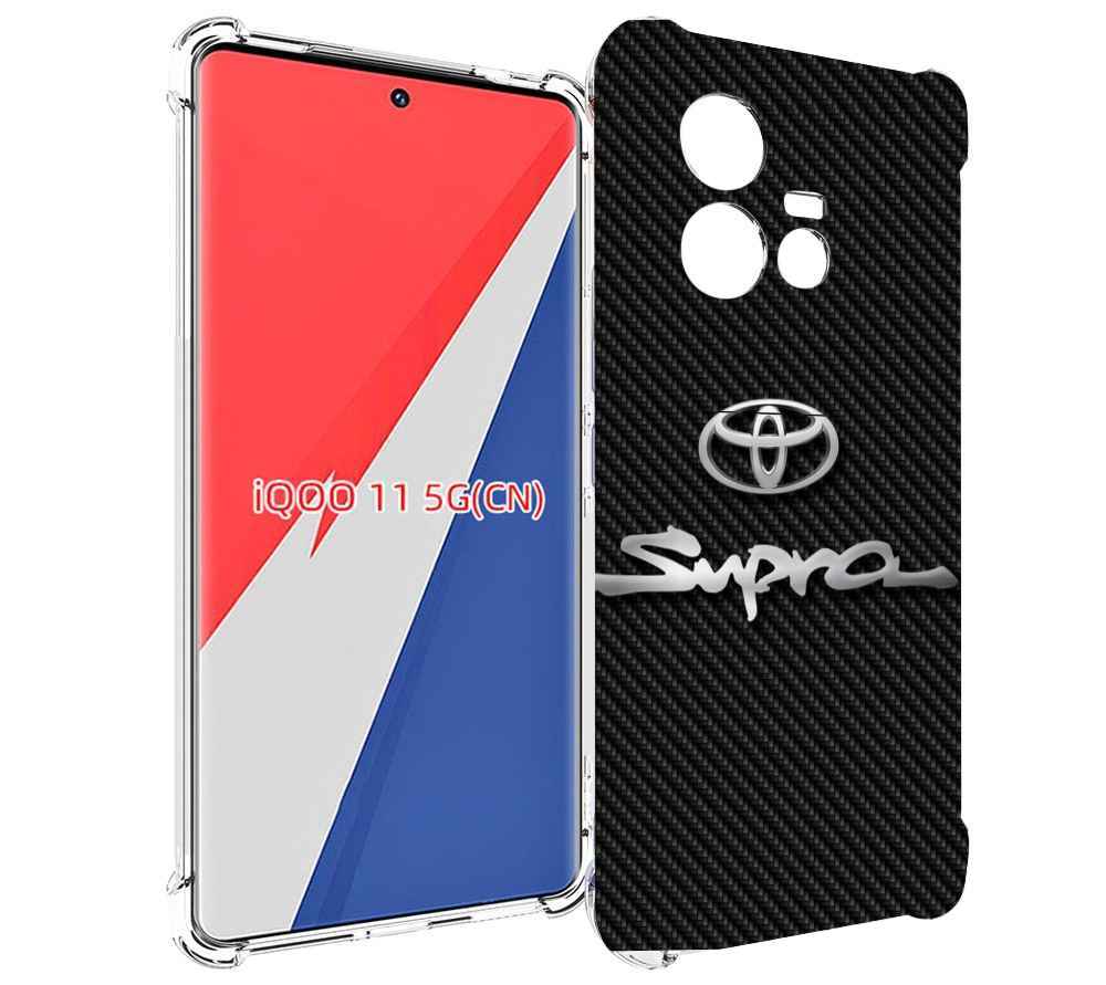 

Чехол MyPads toyota тоиота 2 для Vivo iQOO 11, Прозрачный, Tocco