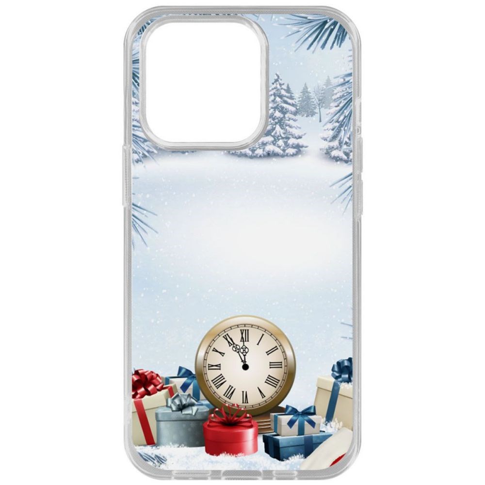 

Чехол-накладка Krutoff Clear Case 5 минут для iPhone 14 Pro