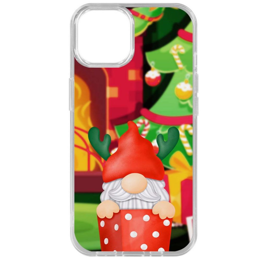 

Чехол-накладка Krutoff Clear Case Гном для iPhone 14