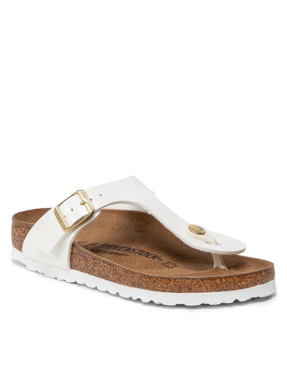 

Шлепанцы Gizeh Bs 1005300 Birkenstock белый 43 EU, Gizeh Bs 1005300