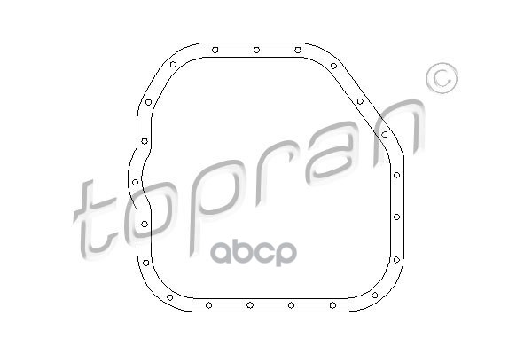 Прокладкa Поддона Двигателя (Замена Для Hp-401223016) topran арт. 401223001