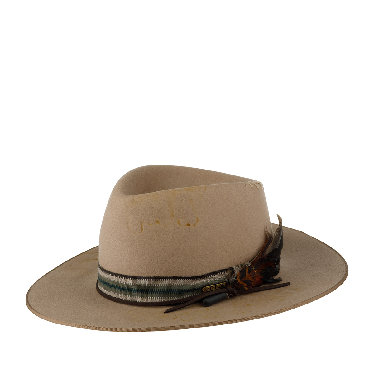 Шляпа унисекс Stetson 2798201 OUTDOOR FURFELT бежевая, р.60