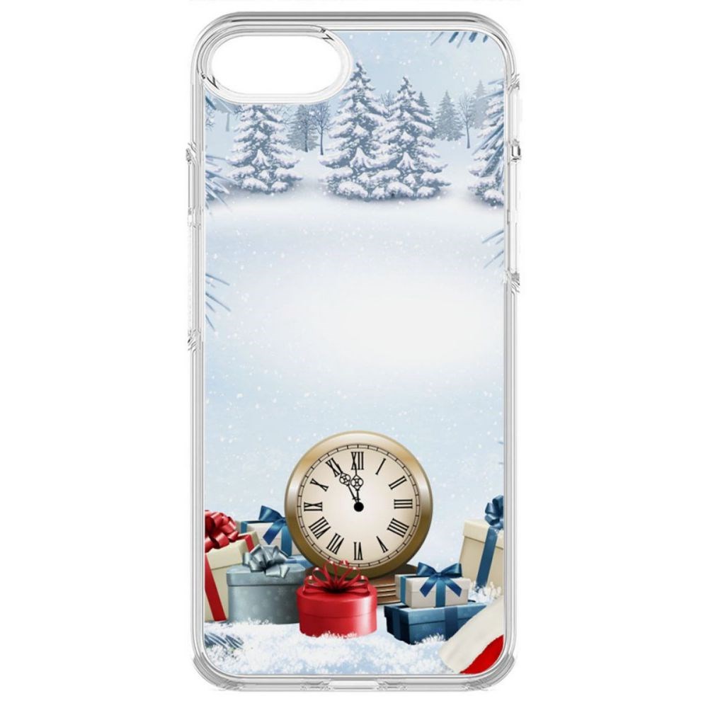 

Чехол-накладка Krutoff Clear Case 5 минут для iPhone 8