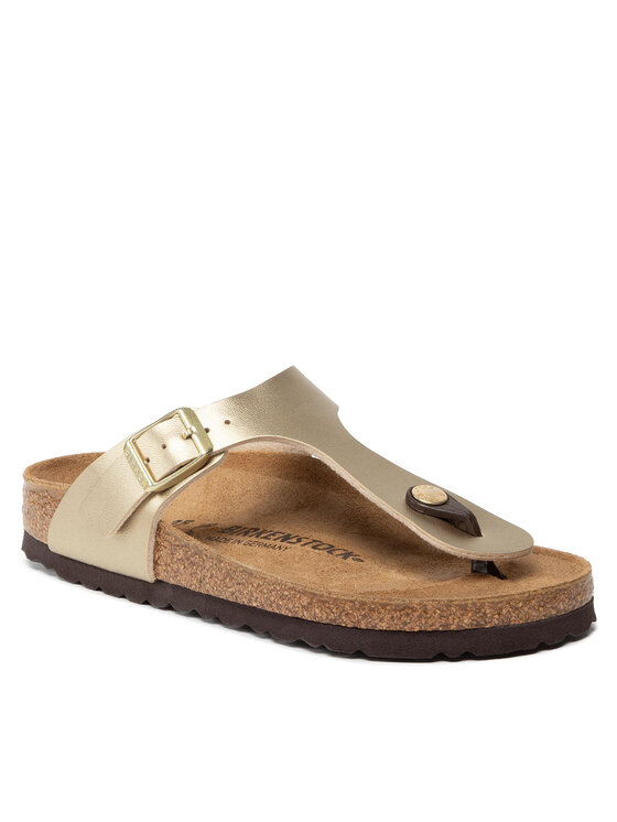 

Шлепанцы Gizeh Bs 1016109 Birkenstock золотой 35 EU, Gizeh Bs 1016109