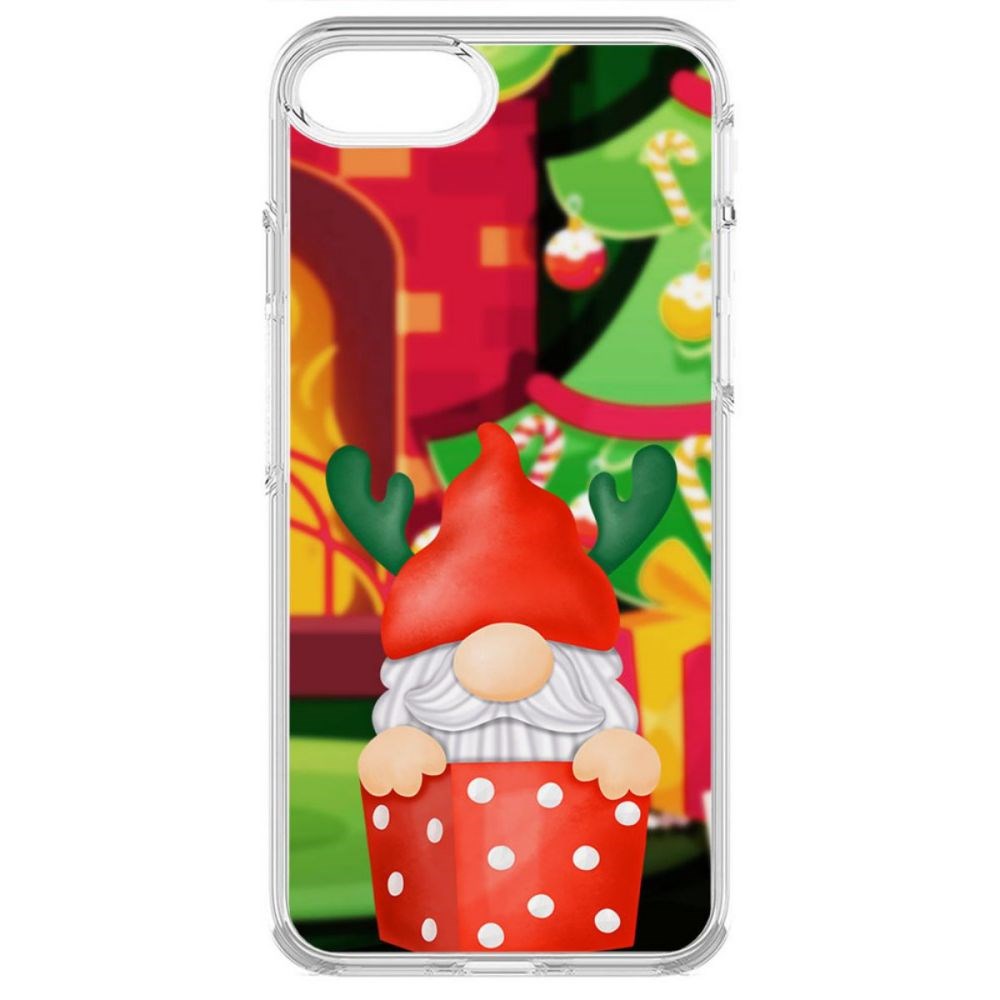 

Чехол-накладка Krutoff Clear Case Гном для iPhone 7