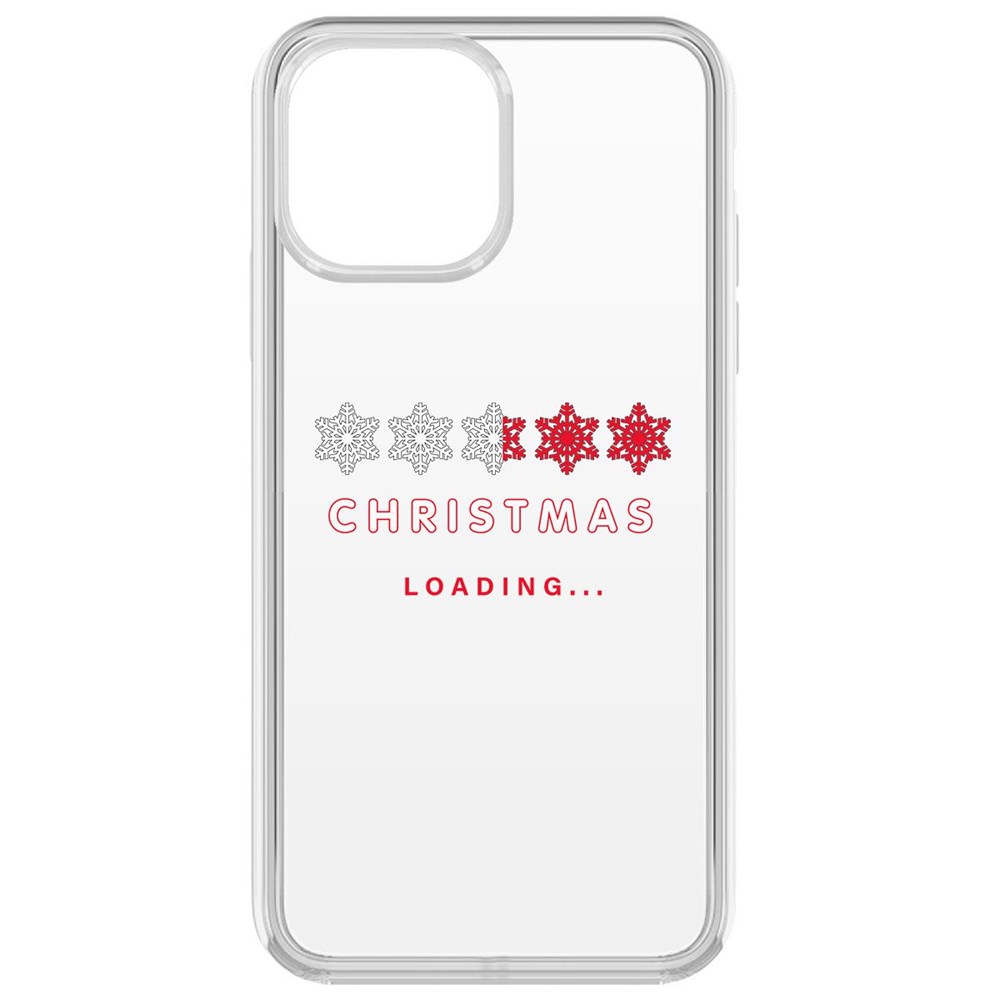 

Чехол-накладка Krutoff Clear Case Загрузка для iPhone 13 Pro Max