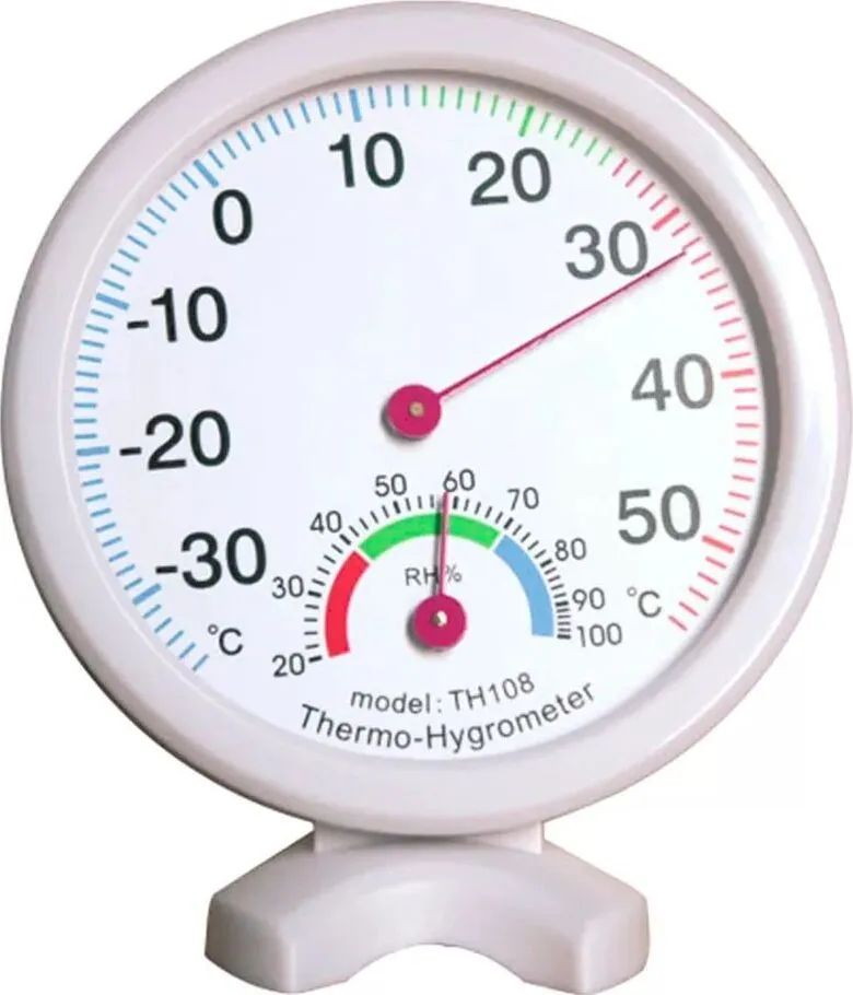 Термометр-гигрометр Anymetre TH108 белый