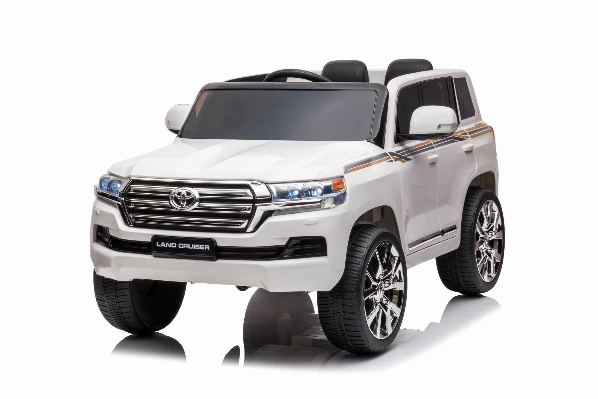 Детский электромобиль Barty Toyota Land Cruiser JJ2022 белый