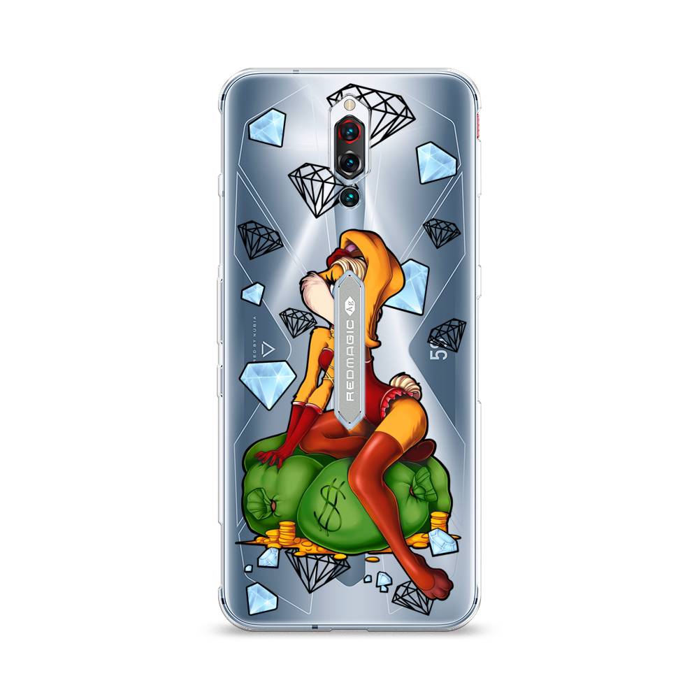 

Чехол на ZTE RedMagic 5S Лола Банни с бриллиантами, Бордовый;оранжевый;зеленый, 134250-6