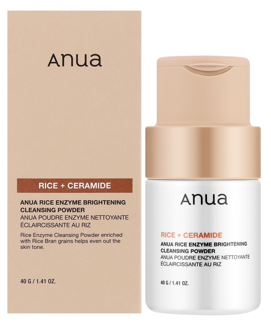 

Энзимная пудра RICE CERAMIDE Anua Rice Enzyme Brightening Cleansing Powder 40г