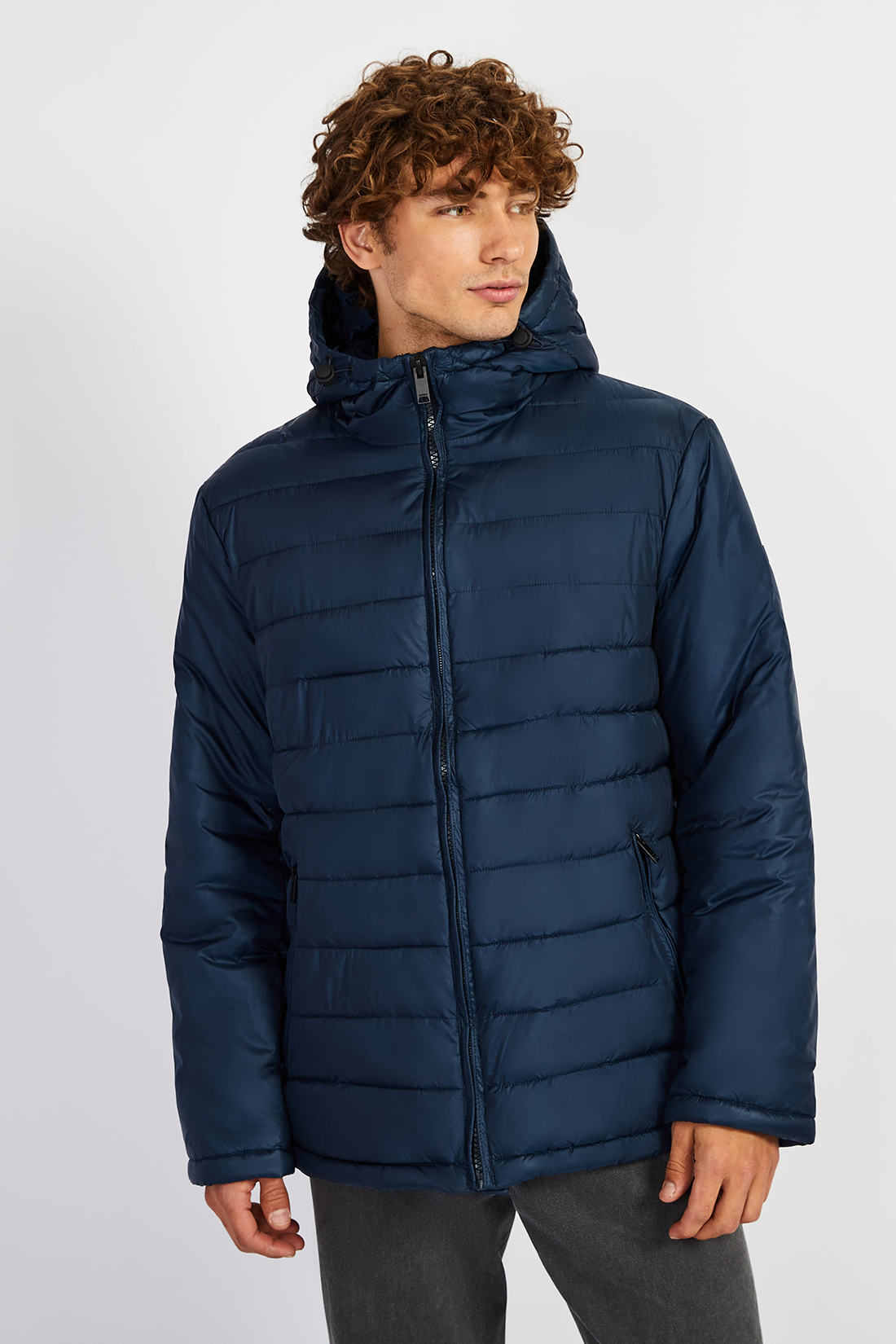 

Куртка мужская Baon B5322504 синяя XL, B5322504