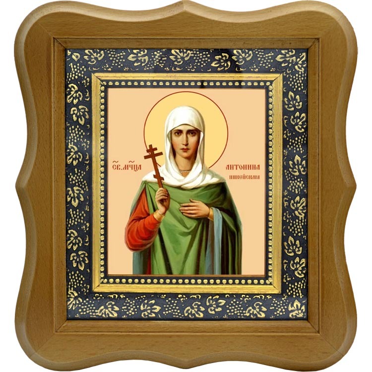 

Антонина Никейская Святая мученица. Икона на холсте.