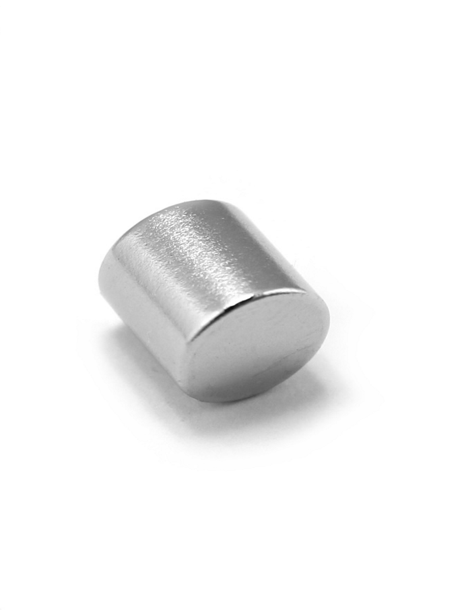 фото Неодимовые магниты диски maxpull, 10х10 мм n38, 10 шт. в тубе, сила сцепления 3,3 кг.
