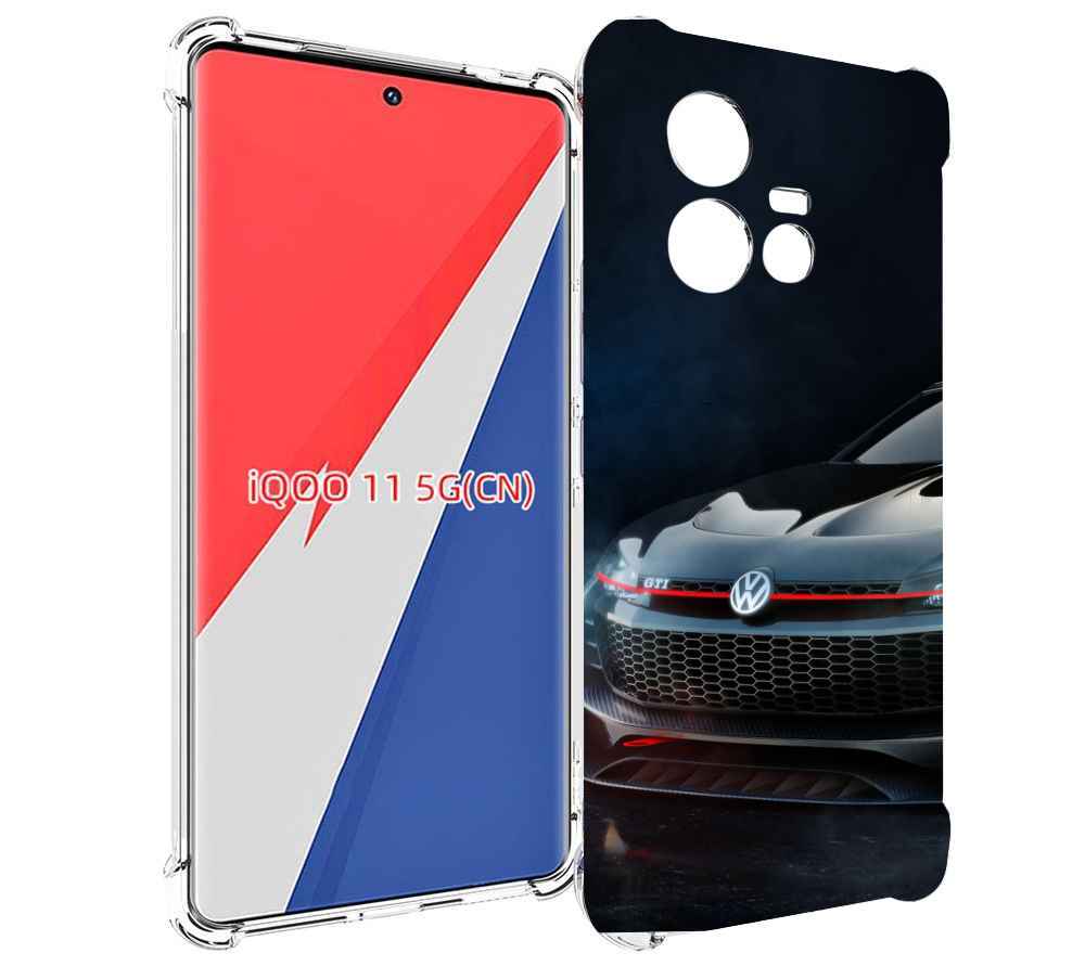 

Чехол MyPads volkswagen фольскваген 2 мужской для Vivo iQOO 11, Прозрачный, Tocco