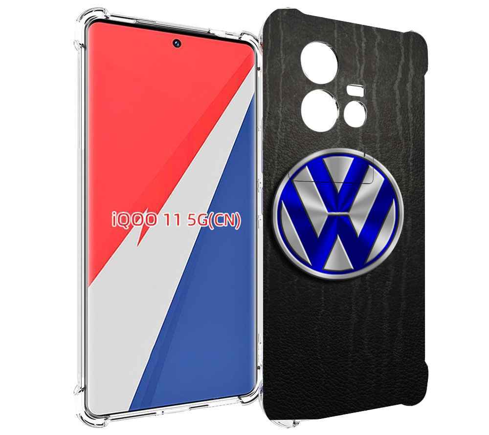 

Чехол MyPads volkwagen-фольксваген-3 для Vivo iQOO 11, Прозрачный, Tocco