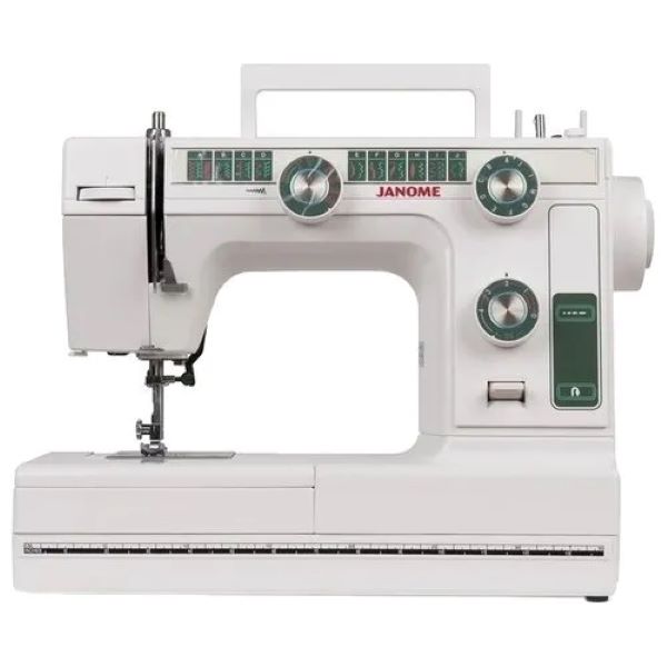 

Швейная машина Janome L-394 белый, зеленый, L-394