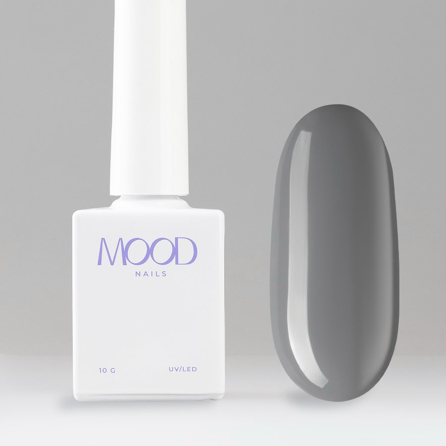 Гель-лак MOODNAIL Gel-polish Gray, 10 г