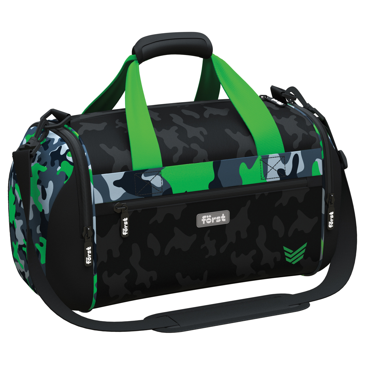 Сумка Fоrst Neon military FT-SB-010302, 23*32*20 см, 1 отделение, 3 кармана