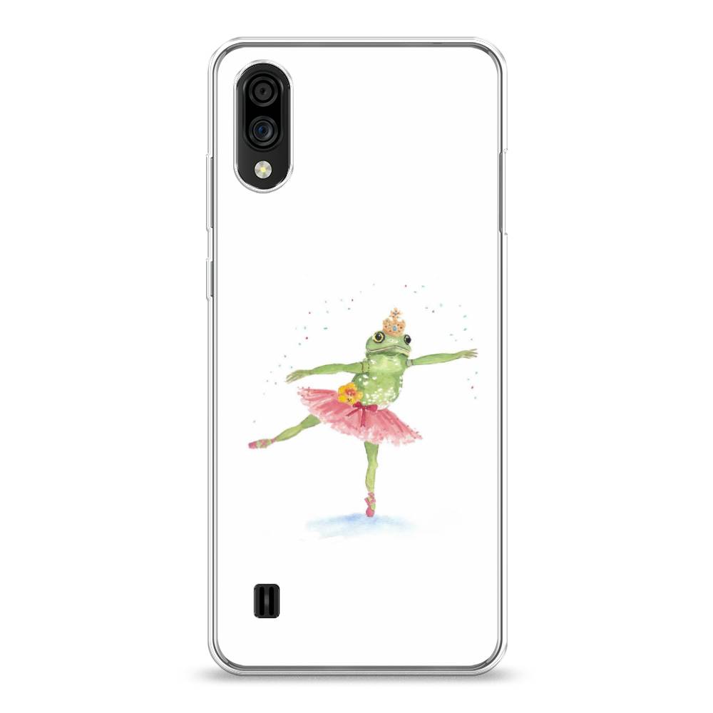 

Чехол на ZTE Blade A51 lite "Лягушка-балерина", Зеленый, 134850-4
