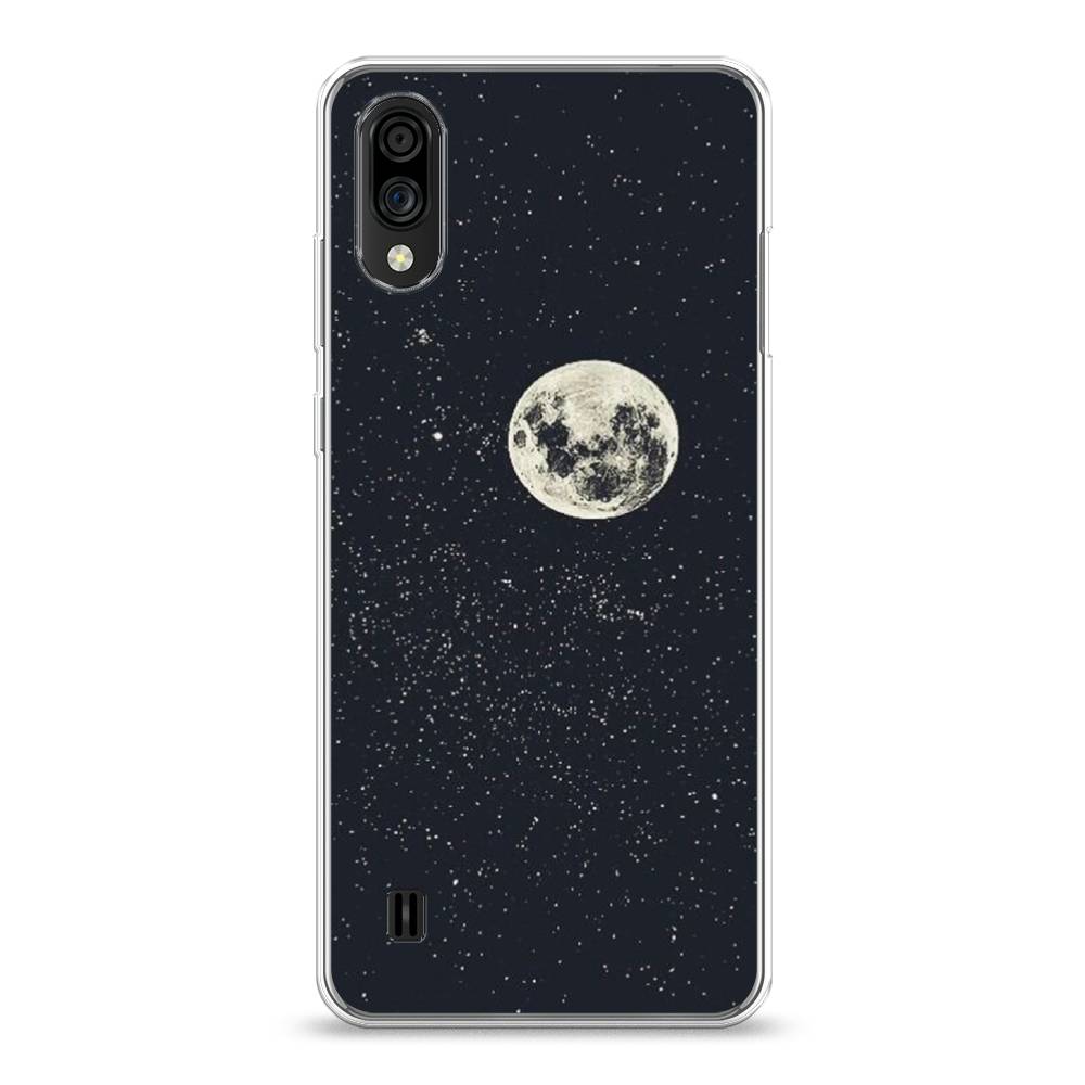 

Чехол на ZTE Blade A51 lite "Полнолуние", Красный, 134850-2