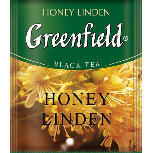 

Чай Greenfield черный Honey Linden 100пак*1,5г