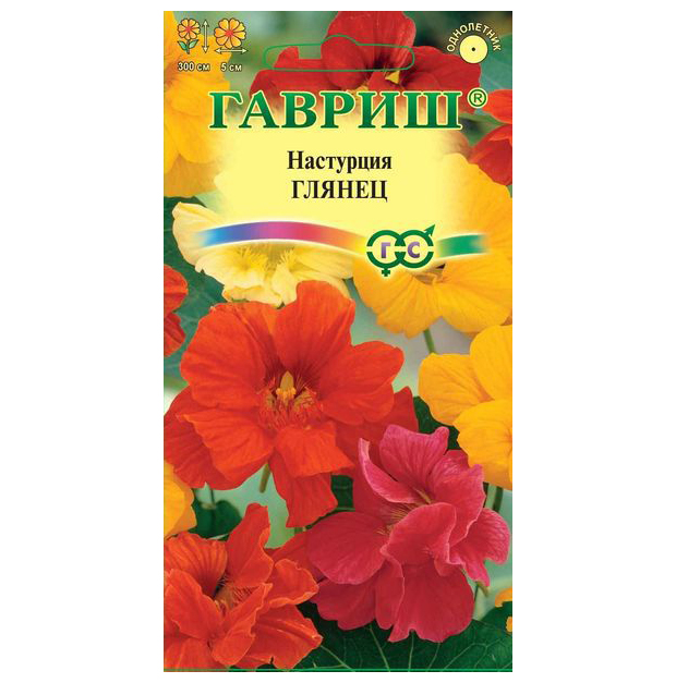 

Семена настурция Гавриш Глянец 1999945194 1 уп.