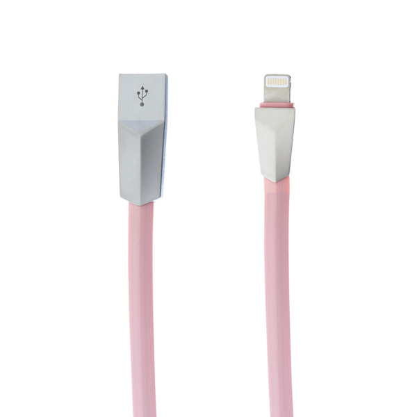 фото Кабель usb apple iphone lightning ldnio ls26 <розовый>