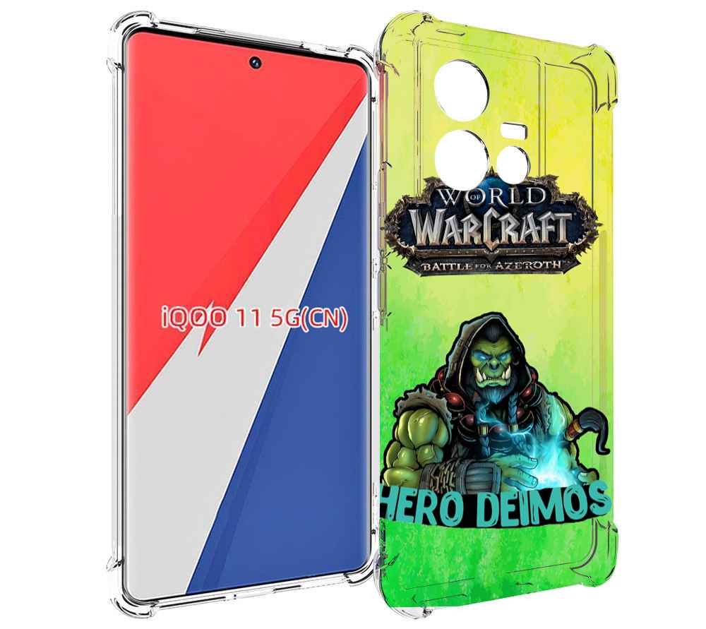 

Чехол MyPads world-of-warcraft мужской для Vivo iQOO 11, Прозрачный, Tocco