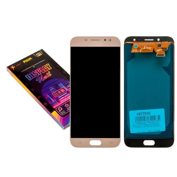 

Дисплей в сборе с тачскрином модуль для Samsung Galaxy J7 SM-J730F 2017 ZeepDeep ASIA iPS, Золотистый