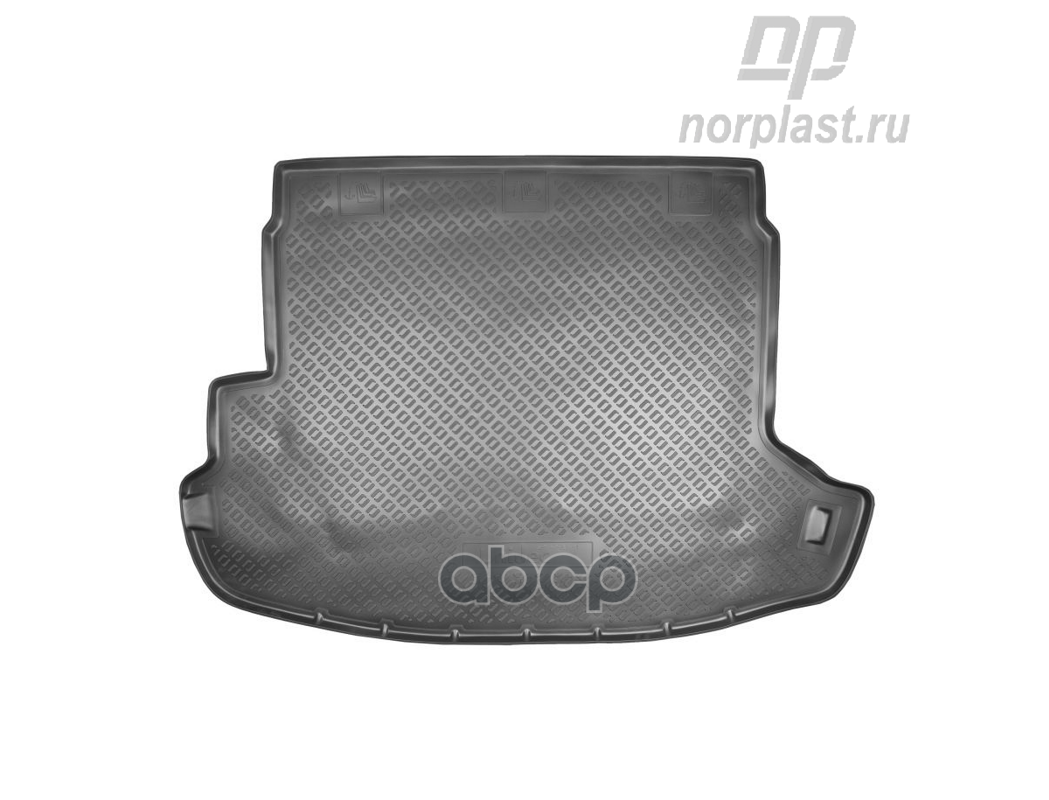 

Коврик в багажник полиуретан NORPLAST NISSAN X-Trail, 2007 черный 1 шт. NPL-P-61-81 1шт