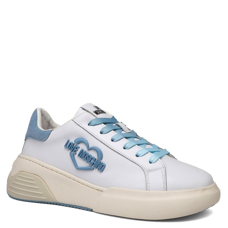 

Кроссовки женские Love Moschino JA15105G белые 37 EU, Белый, JA15105G