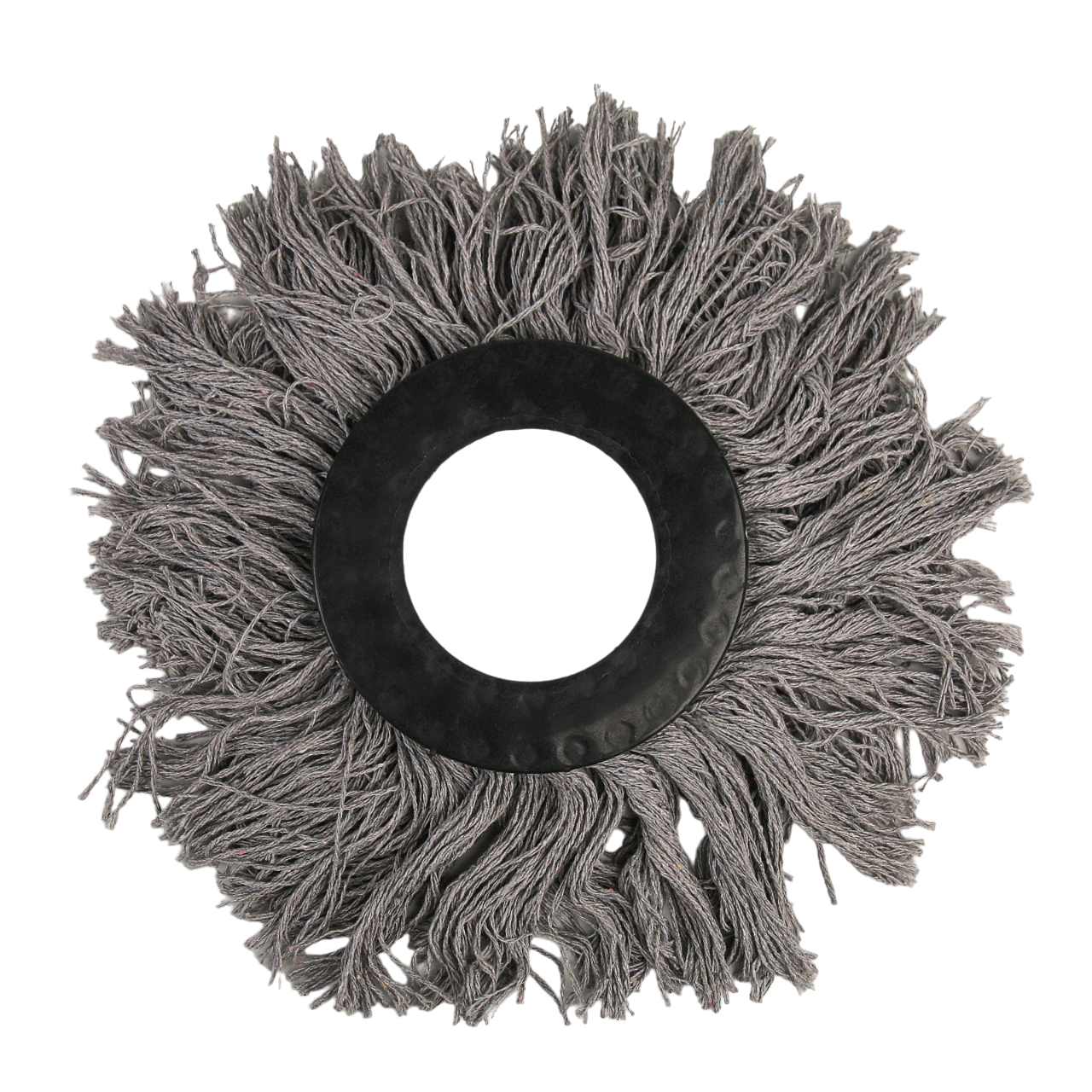 фото Насадка для швабры с отжимом-центрифугой, комплектующие к набору, х/б, 120 гр, цвет серый nobrand
