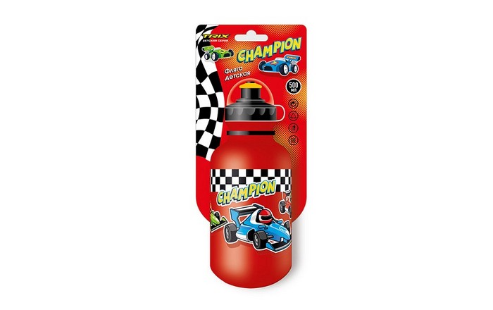 

Фляга Trix Champion 500мл красный