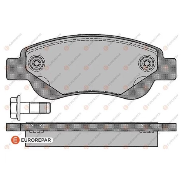 

Колодки тормозные дисковые CITROEN C1 05 , PEUGEOT 107 05 , TOYOTA AY EUROREPAR 1617264880