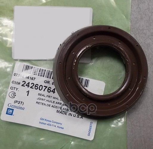 

General Motors 24260764 Сальник Привода Левый / Seal,Frt Whl Drv 24260764