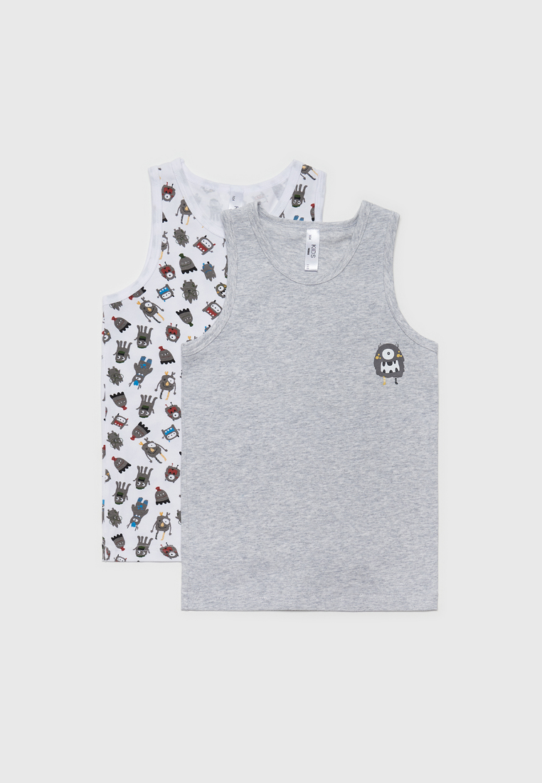 

Майка бельевая, 2 шт Modis M202U00262P503 р.98, M202U00262P503