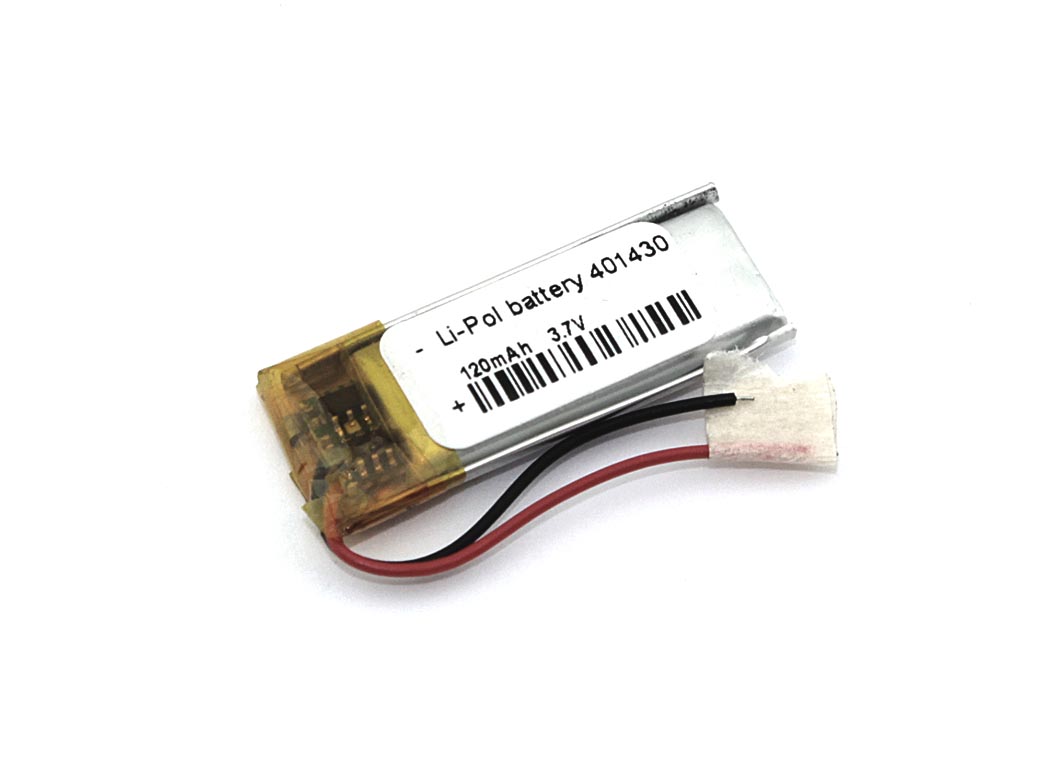 Аккумулятор OEM Li-Pol батарея 4*14*30мм 2pin 3.7V/120mAh